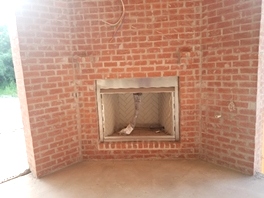 Fireplace installation