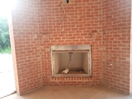 Fireplace installation