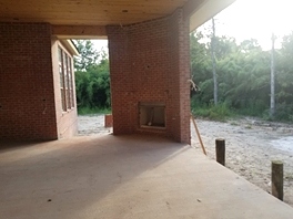 Fireplace installation