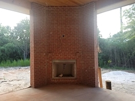 Fireplace installation