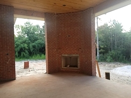 Fireplace installation