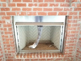 Fireplace installation