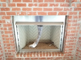 Fireplace installation