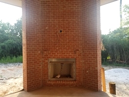 Fireplace installation