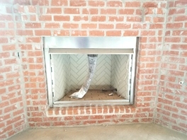 Fireplace installation