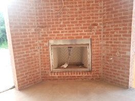 Fireplace installation