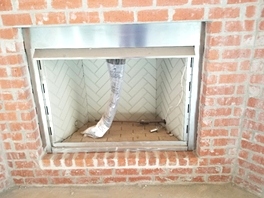 Fireplace installation