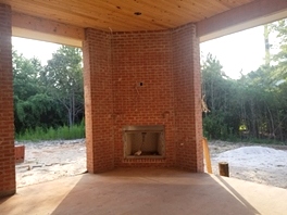 Fireplace installation