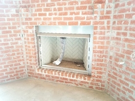 Fireplace installation