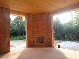 Fireplace installation