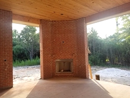 Fireplace installation