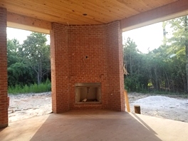 Fireplace installation