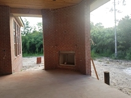 Fireplace installation