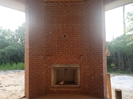 Fireplace installation