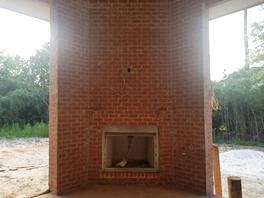 Fireplace installation