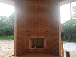 Fireplace installation