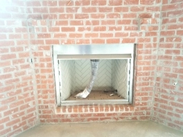 Fireplace installation