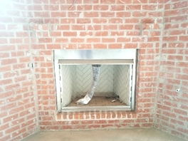 Fireplace installation