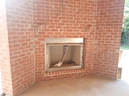 Fireplace installation