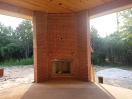 Fireplace installation