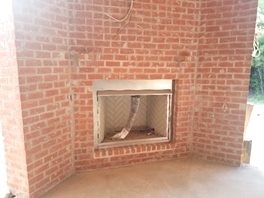 Fireplace installation