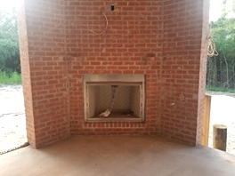 Fireplace installation