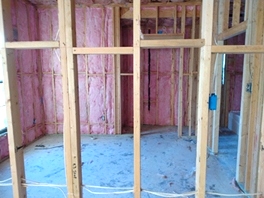 Insulation in house