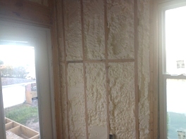 Spray Foam Installed 