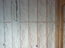 Spray Foam Installed 