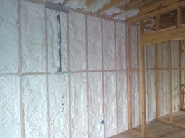 Spray Foam Installed 