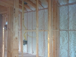 Spray Foam Installed 