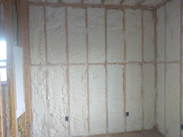 Spray Foam Installed 