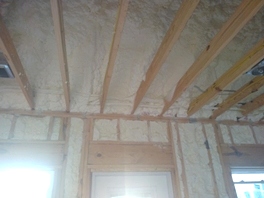 Spray Foam Installed 