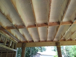 Spray Foam Installed 