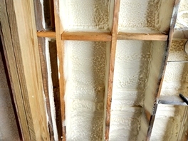 Spray Foam Installed 