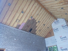 Insulation batts and spray foam