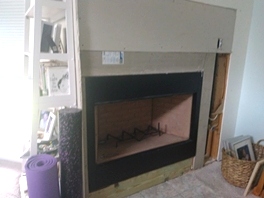 Fireplace remodel