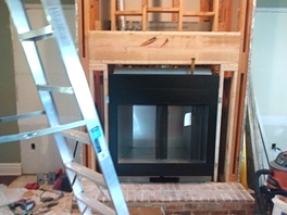 Fireplace remodel