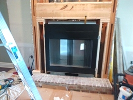 Fireplace remodel