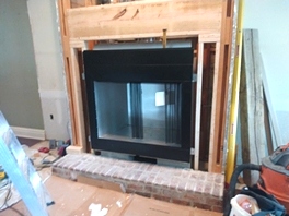 Fireplace remodel