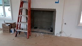 Fireplace installed by Southern Sweeps 